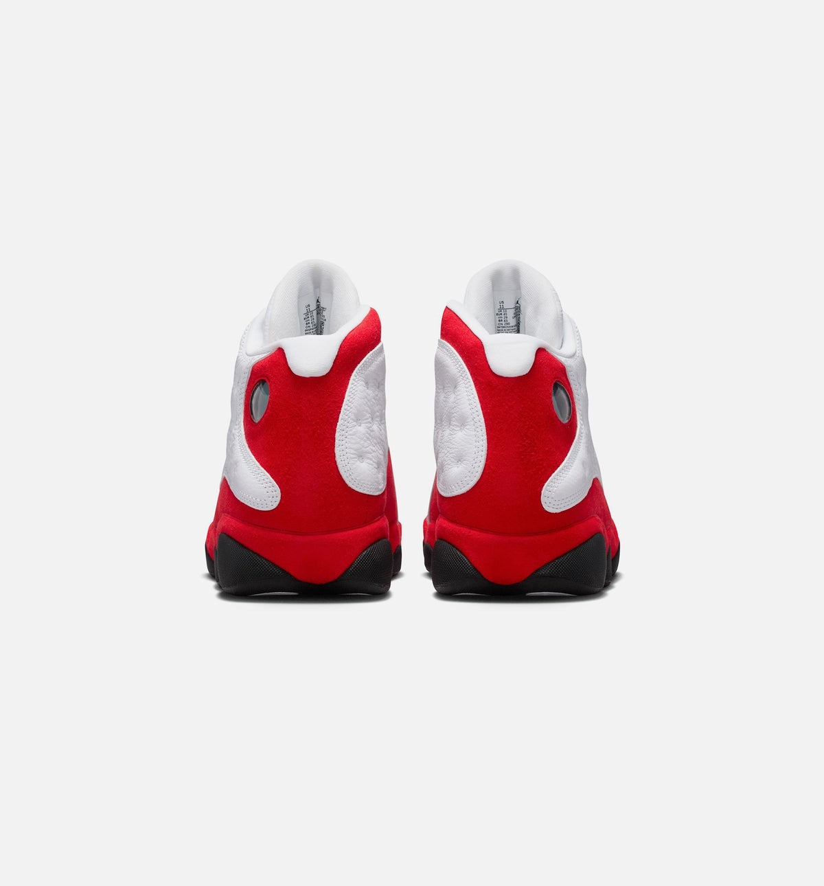 Air Jordan 13 Retro White and University Red Men's Lifestyle Shoe - White/Black/True Red