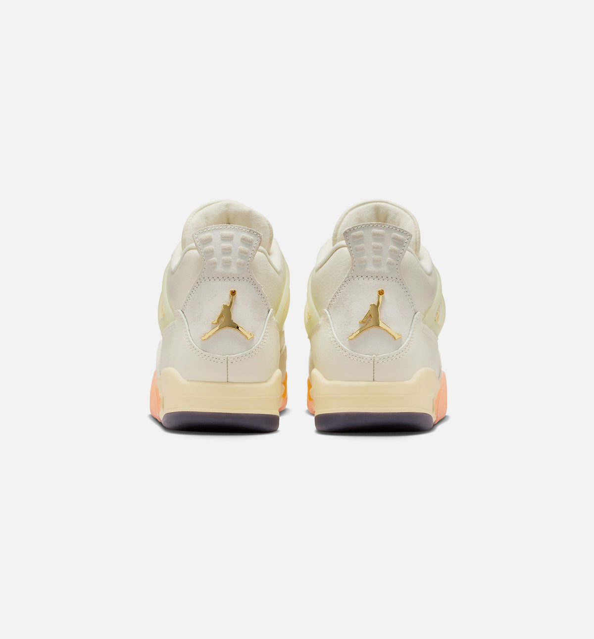 Air Jordan 4 Retro Birds of Paradise Women's Shoe - Coconut Milk/Metallic Gold/Muslin/Bright Mango/Sundial/Black