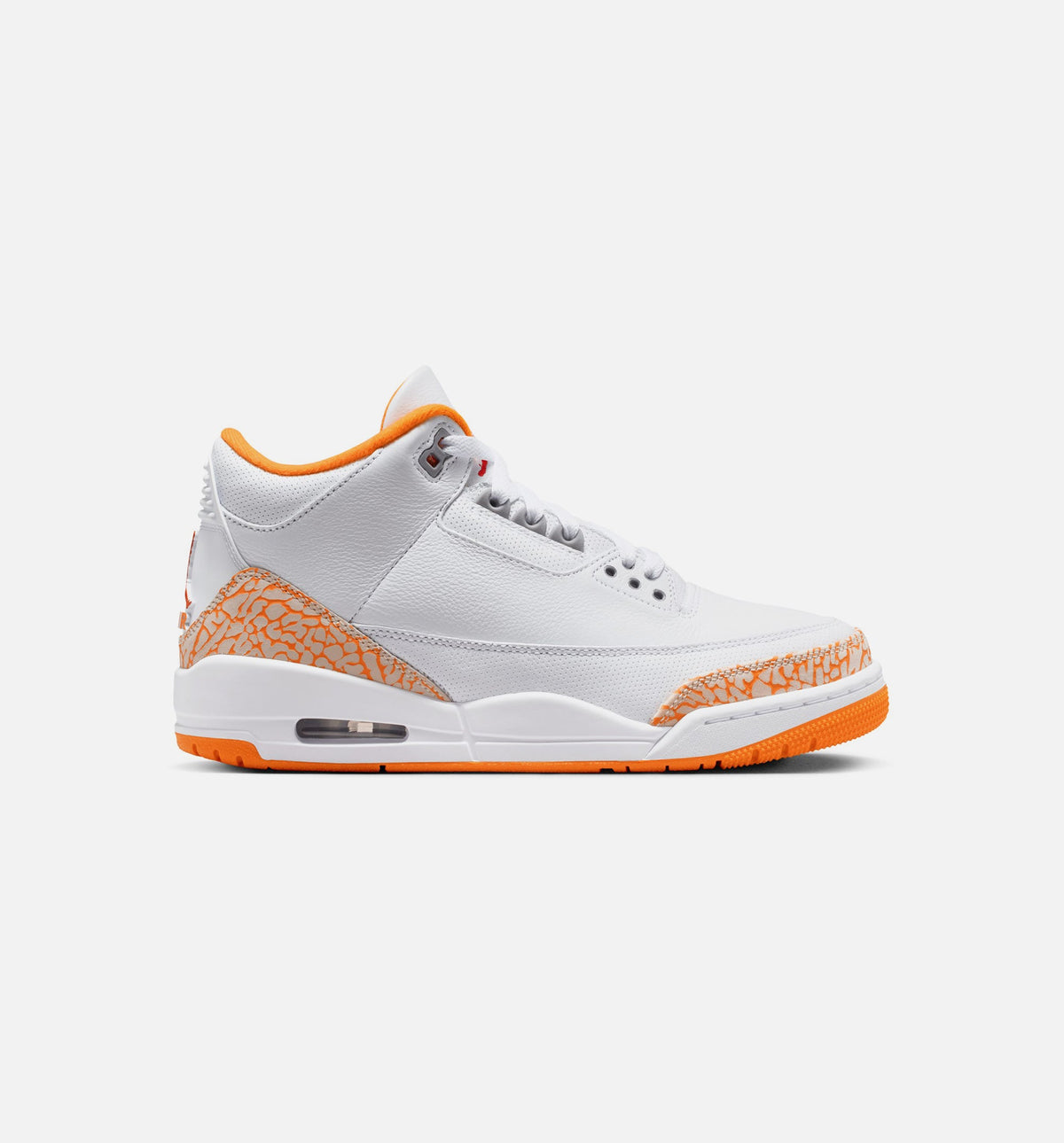Air Jordan 3 Retro Orange Citrus Women's Shoe - White/Multicolor
