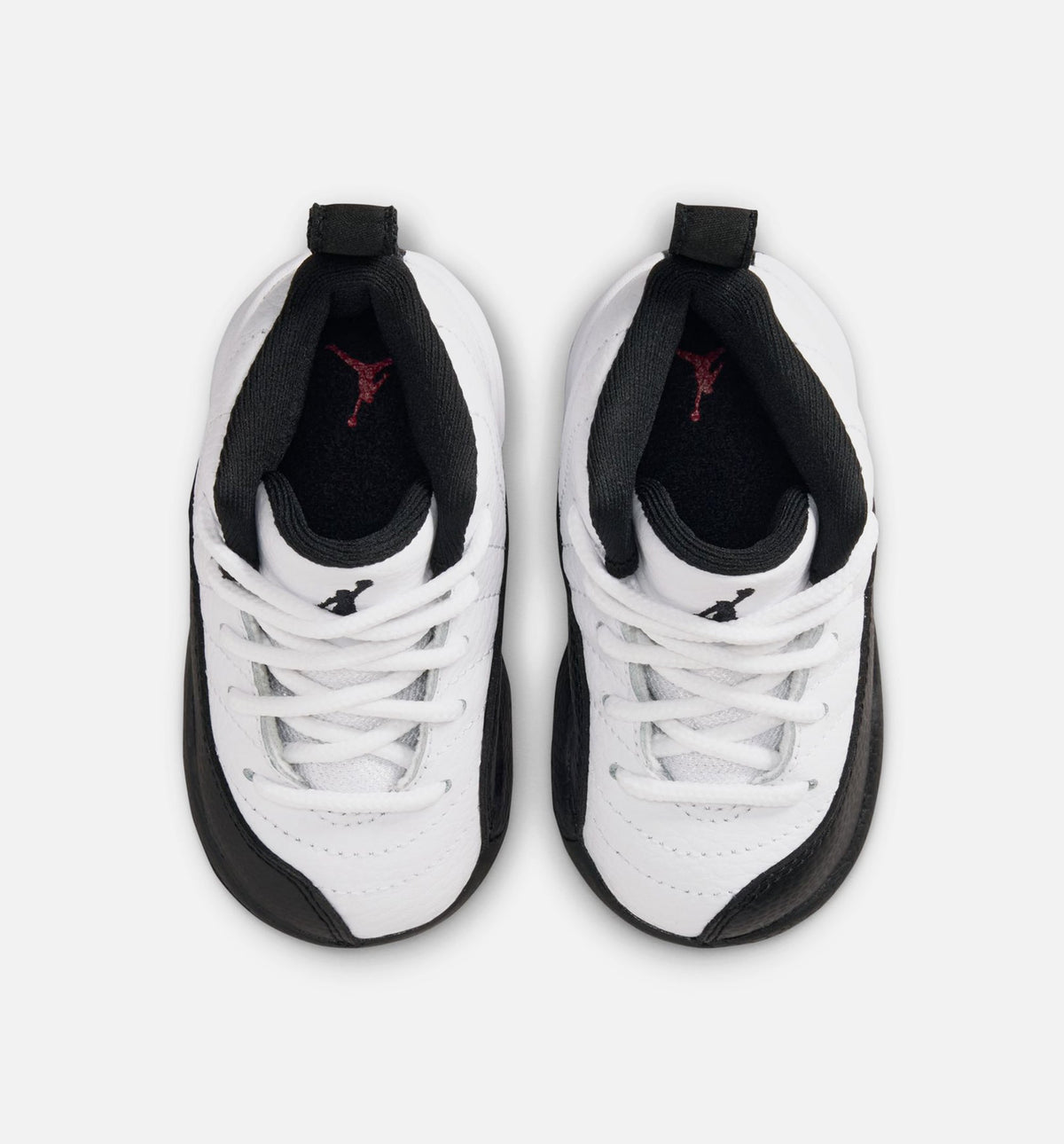 Air Jordan 12 Retro Taxi Infant & Toddler Lifestyle Shoe - White/Black/Taxi