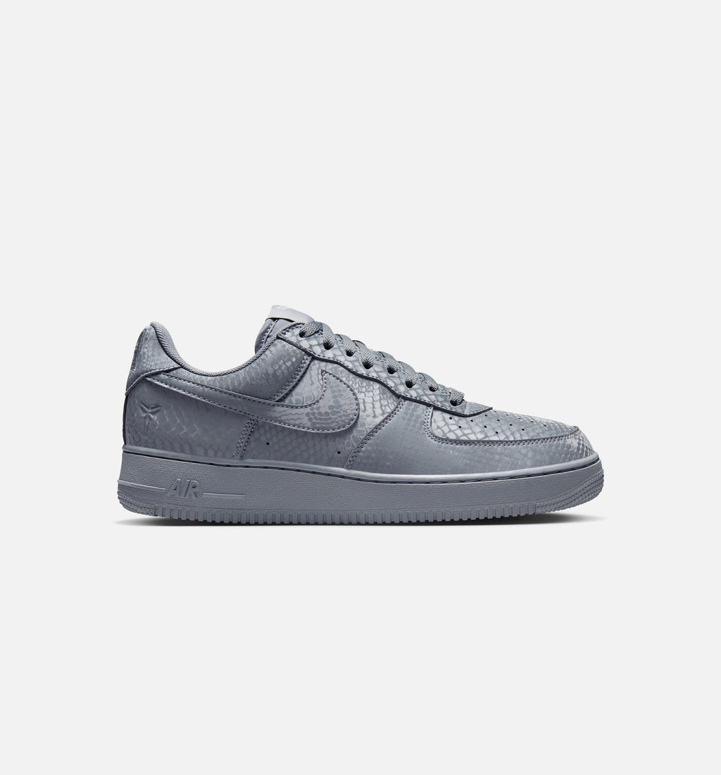 Kobe Air Force 1 Low Cool Grey Men's Lifestyle Shoe - Cool Grey/Wolf Grey