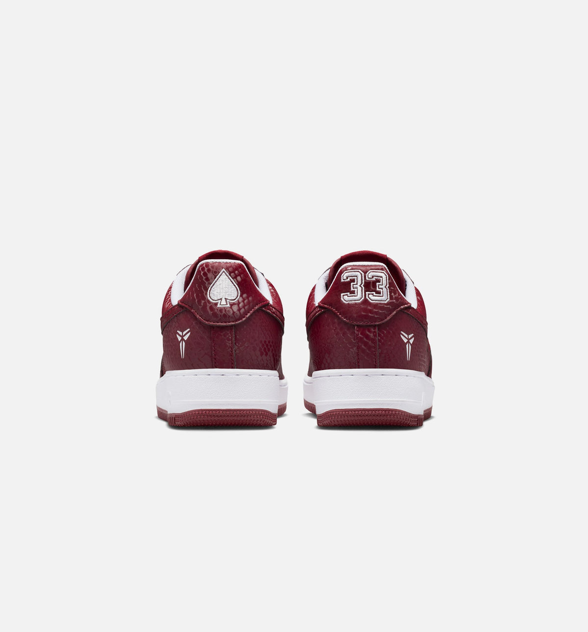 Kobe Air Force 1 Low Merion Men's Lifestyle Shoe - Team Red/White