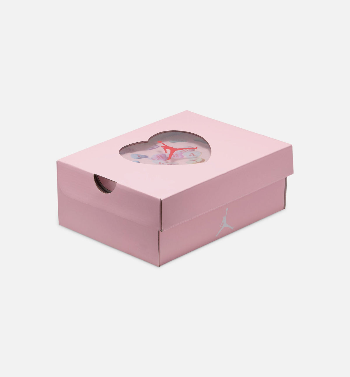 Air Jordan 4 Retro Medium Soft Pink Preschool Lifestyle Shoe - White/Medium Soft Pink/Half Blue