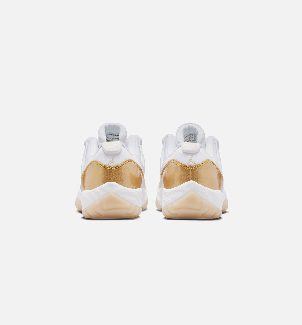 Air Jordan 11 Retro Low Mother's Day Women's Lifestyle Shoe - White/Metallic Gold/Team Gold