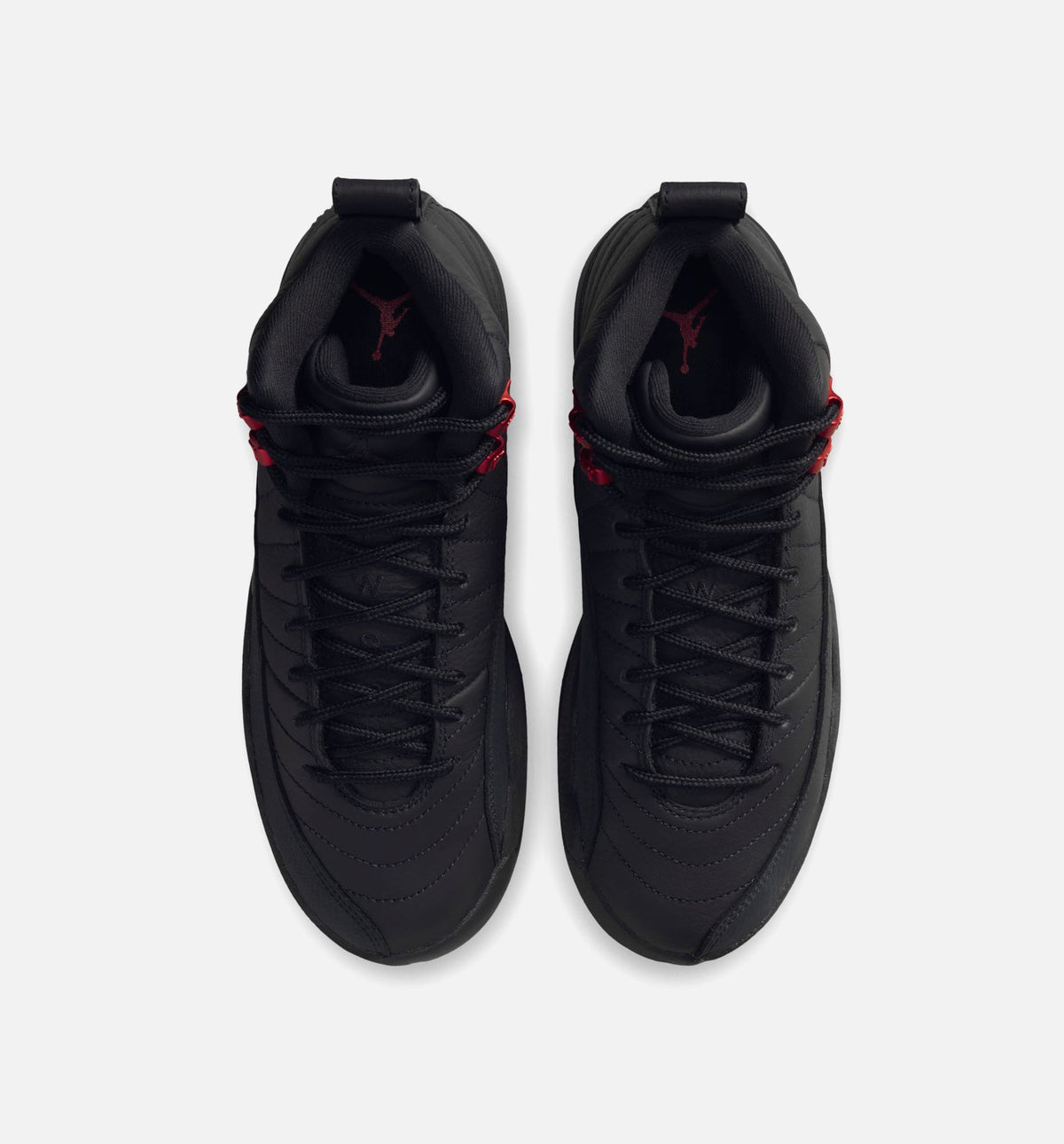Air Jordan 12 Retro Bloodline Grade School Lifestyle Shoe - Black/Varsity Red
