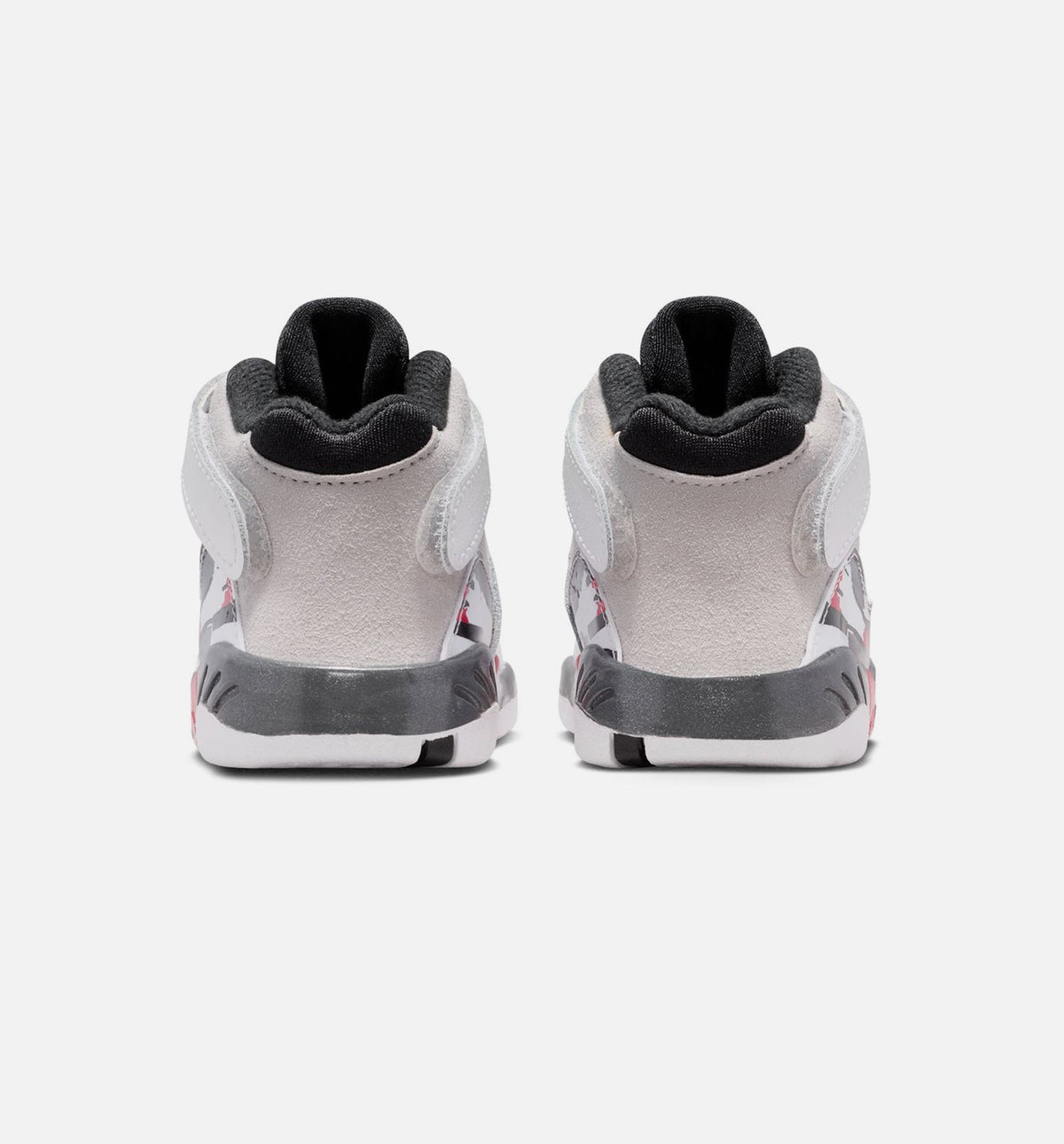 Air Jordan 8 Retro White and True Red Infant & Toddler Lifestyle Shoe - White/Black/True Red