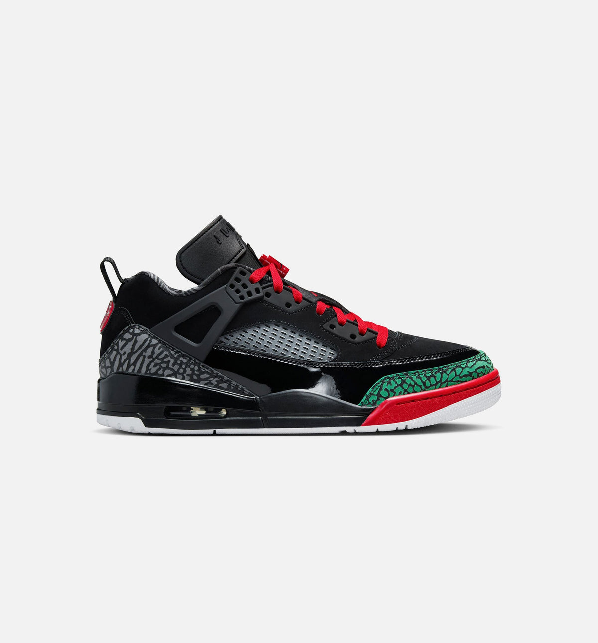 Spizike Low Men's Lifestyle Shoe - Black/Classic Green/White/Varsity Red