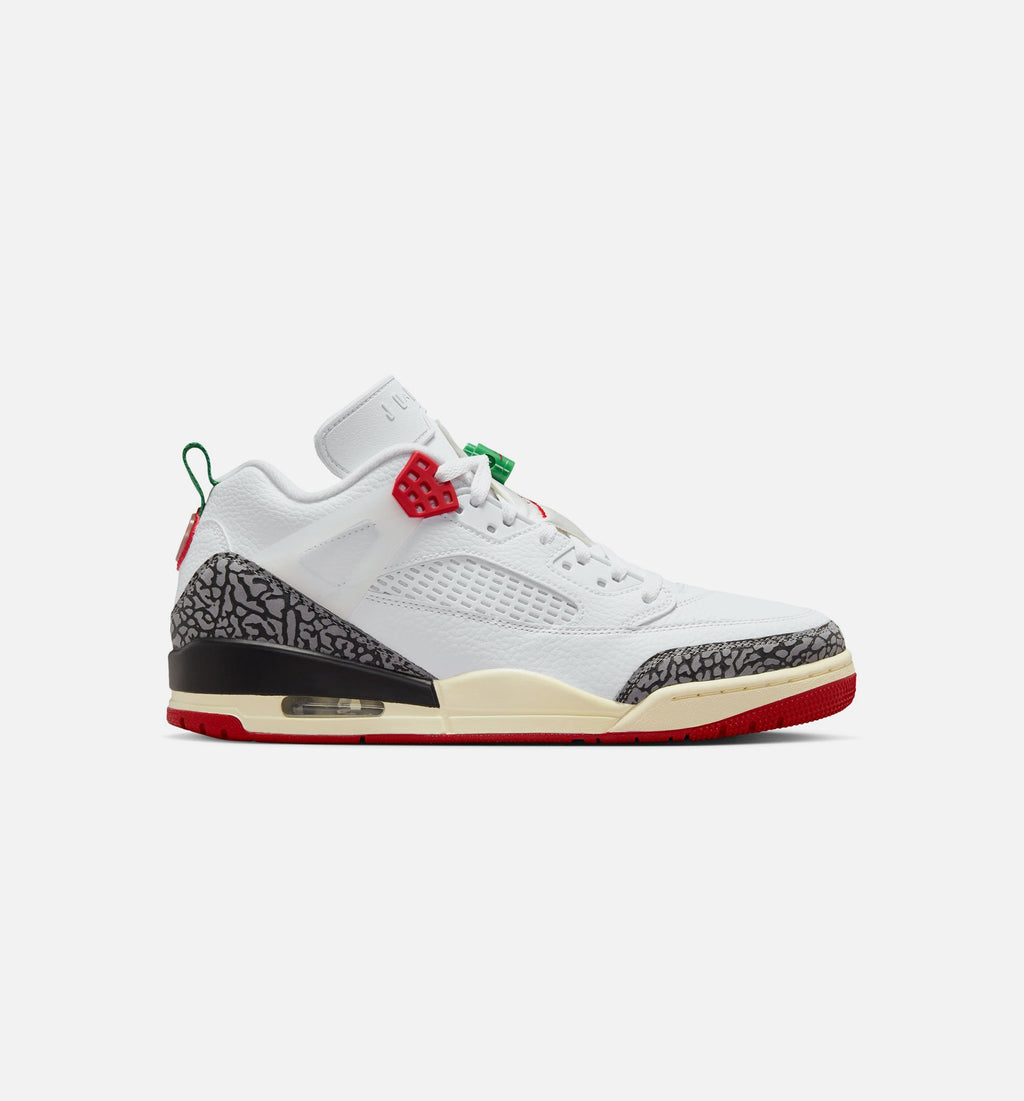 Spizike Low Men's Lifestyle Shoe - White/Black/Sail/Varsity Red