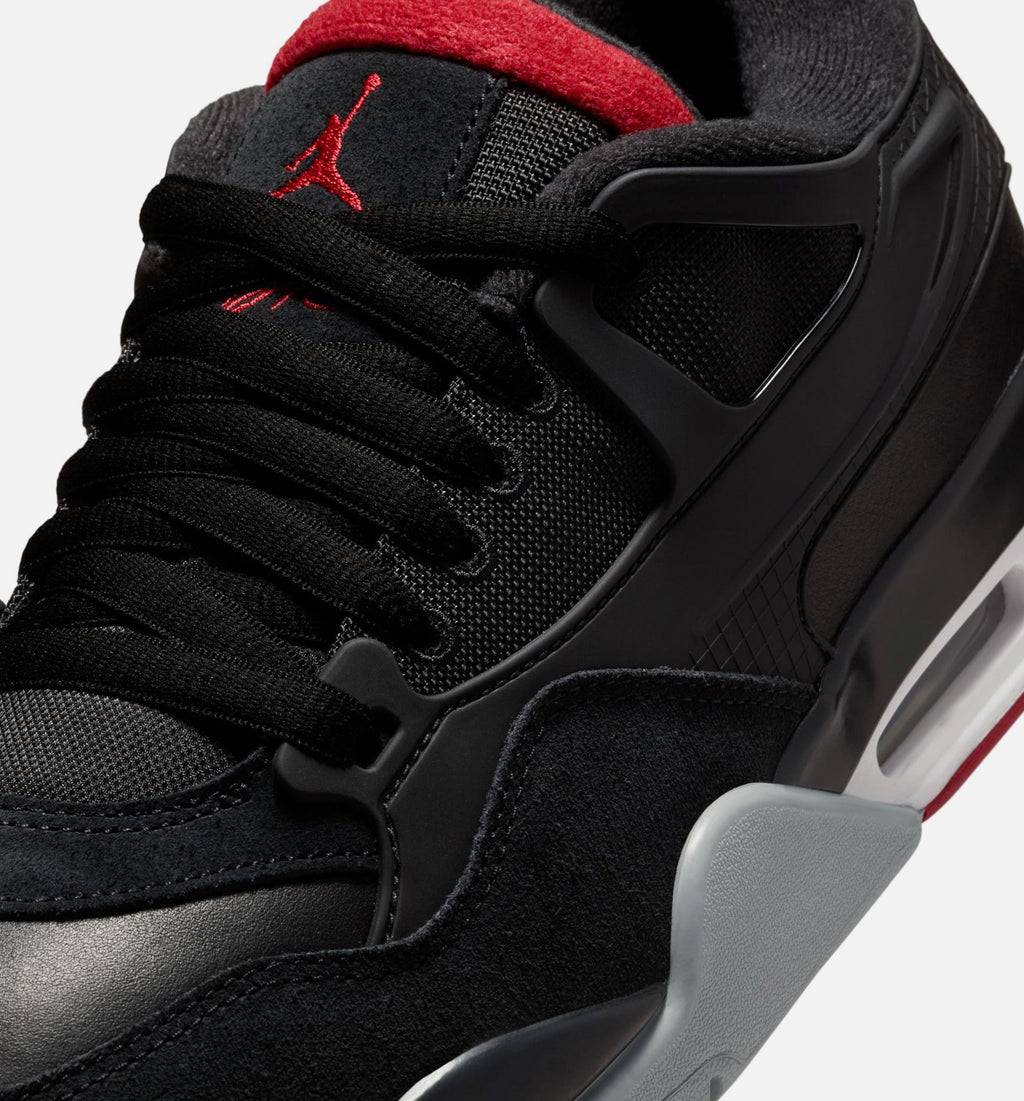 Air Jordan 4 RM Men's Lifestyle Shoe - Black/Wolf Grey/White/Varsity Red