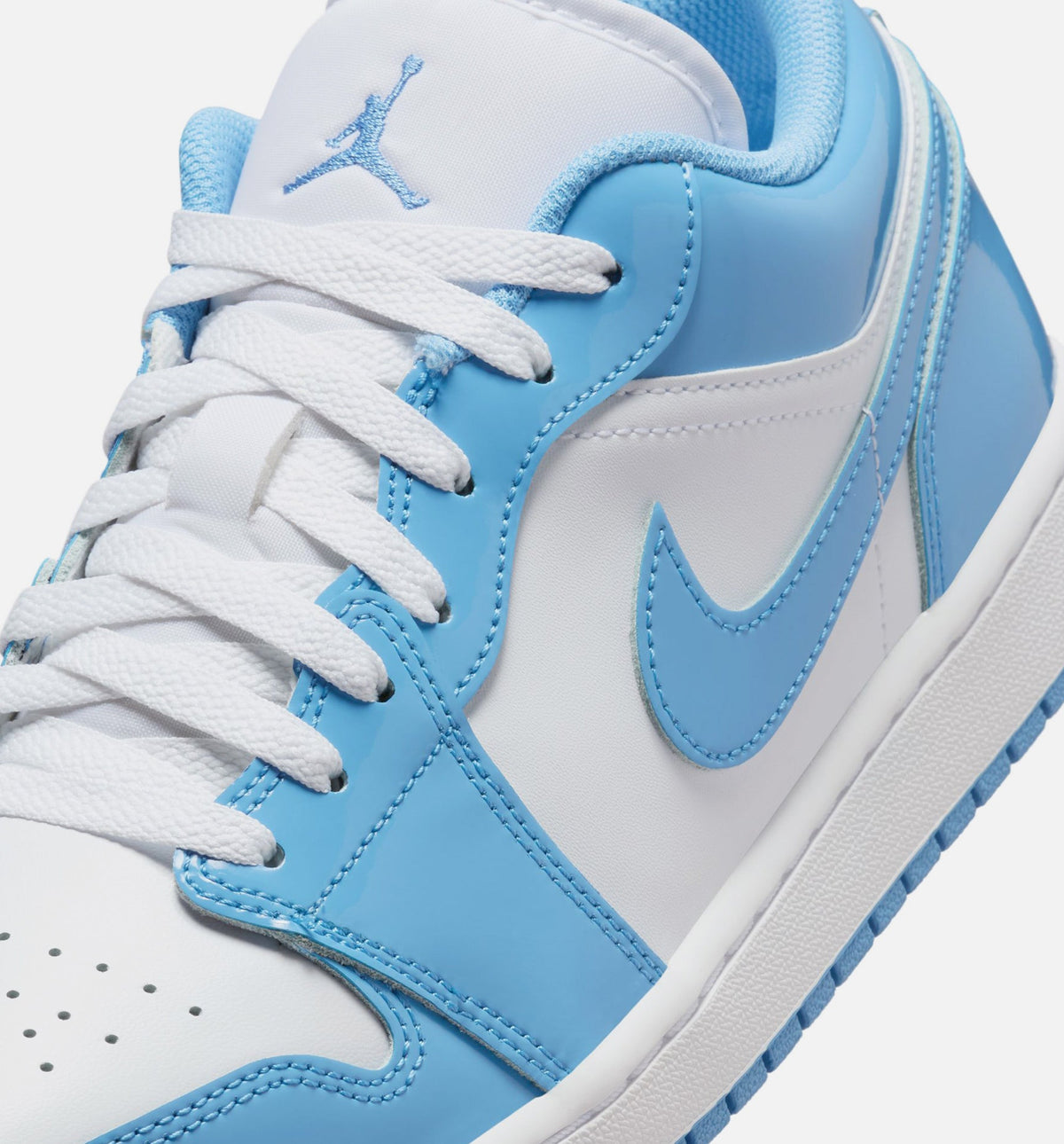 Air Jordan 1 Retro Low Men's Shoes - Legend Blue/White