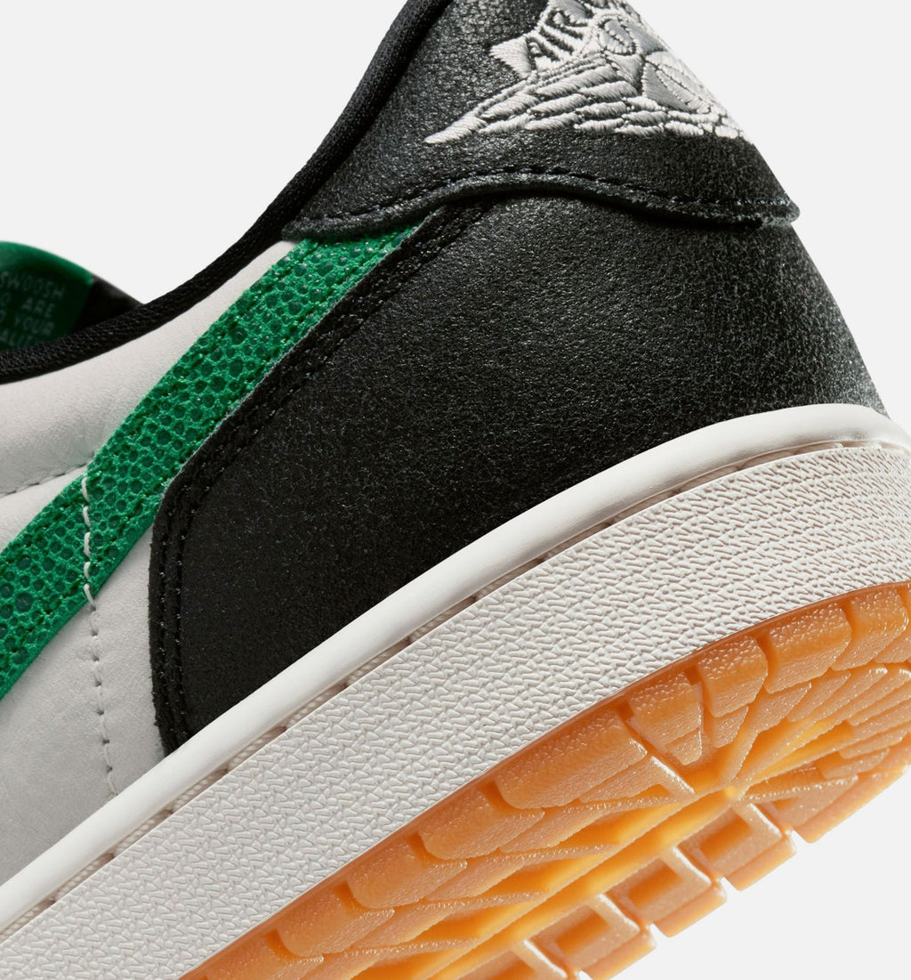 Air Jordan 1 Retro Low OG Men's Shoes - Phantom/Pine Green/Black