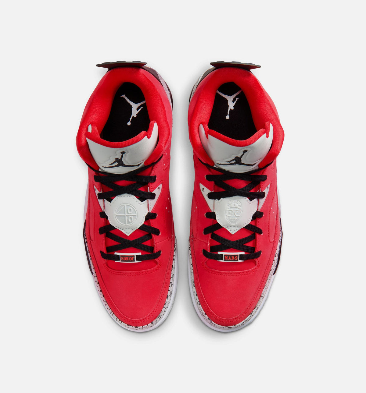 Son of Mars Low Men's Lifestyle Shoe - Fire Red/Black/Grey Mist/White