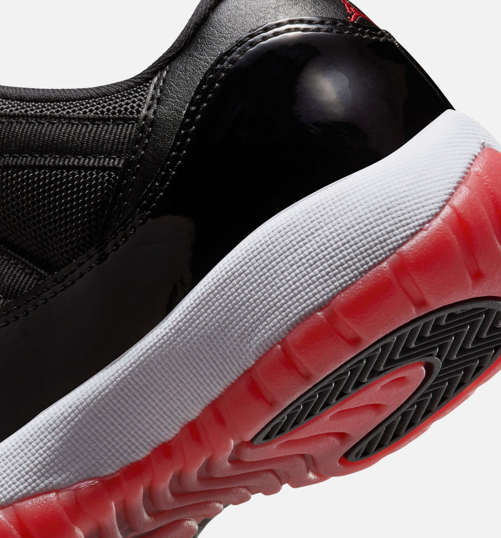 Air Jordan 11 Retro Bred Grade School Lifestyle Shoe - Black/Varsity Red/White