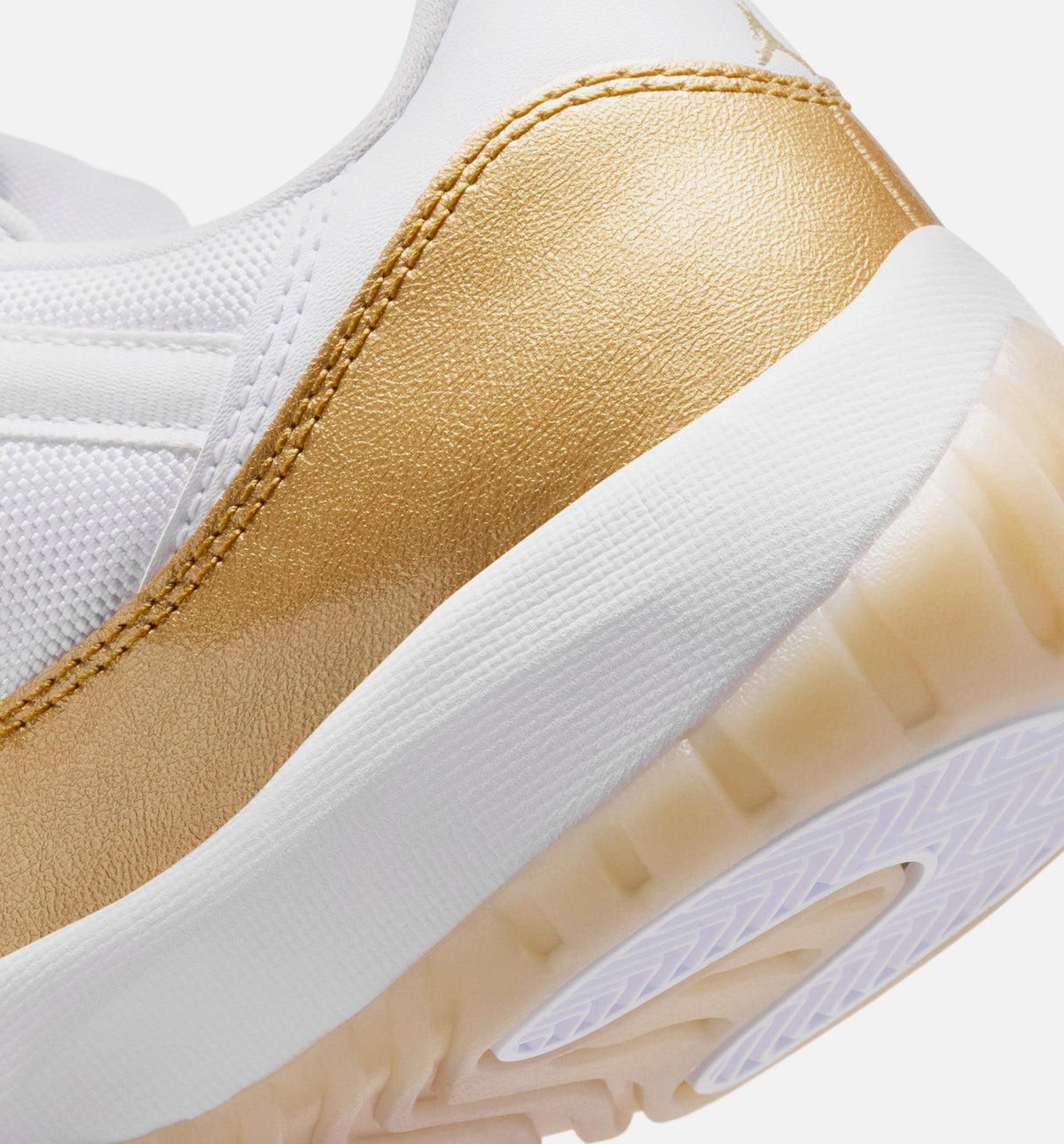 Air Jordan 11 Retro Low Mother's Day Women's Lifestyle Shoe - White/Metallic Gold/Team Gold