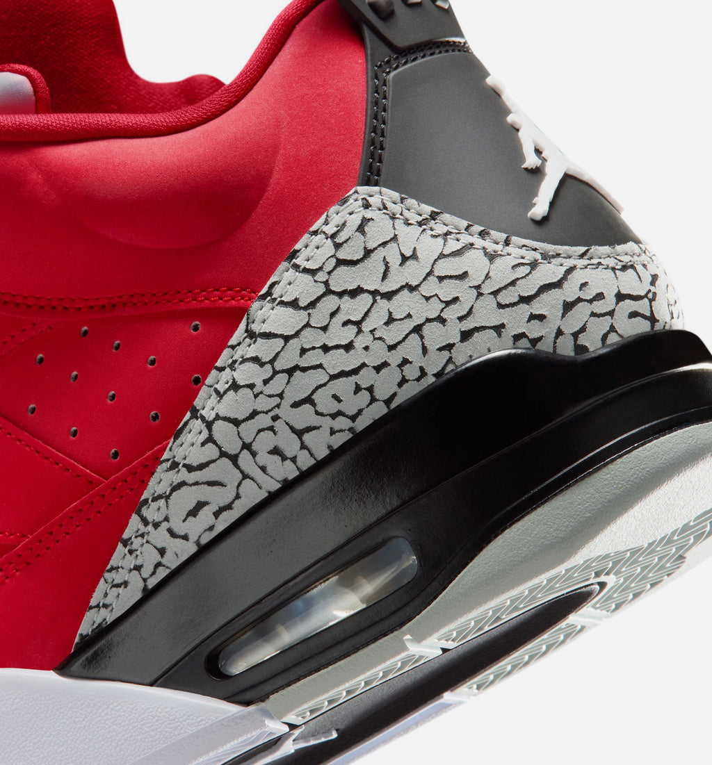 Son of Mars Low Men's Lifestyle Shoe - Fire Red/Black/Grey Mist/White