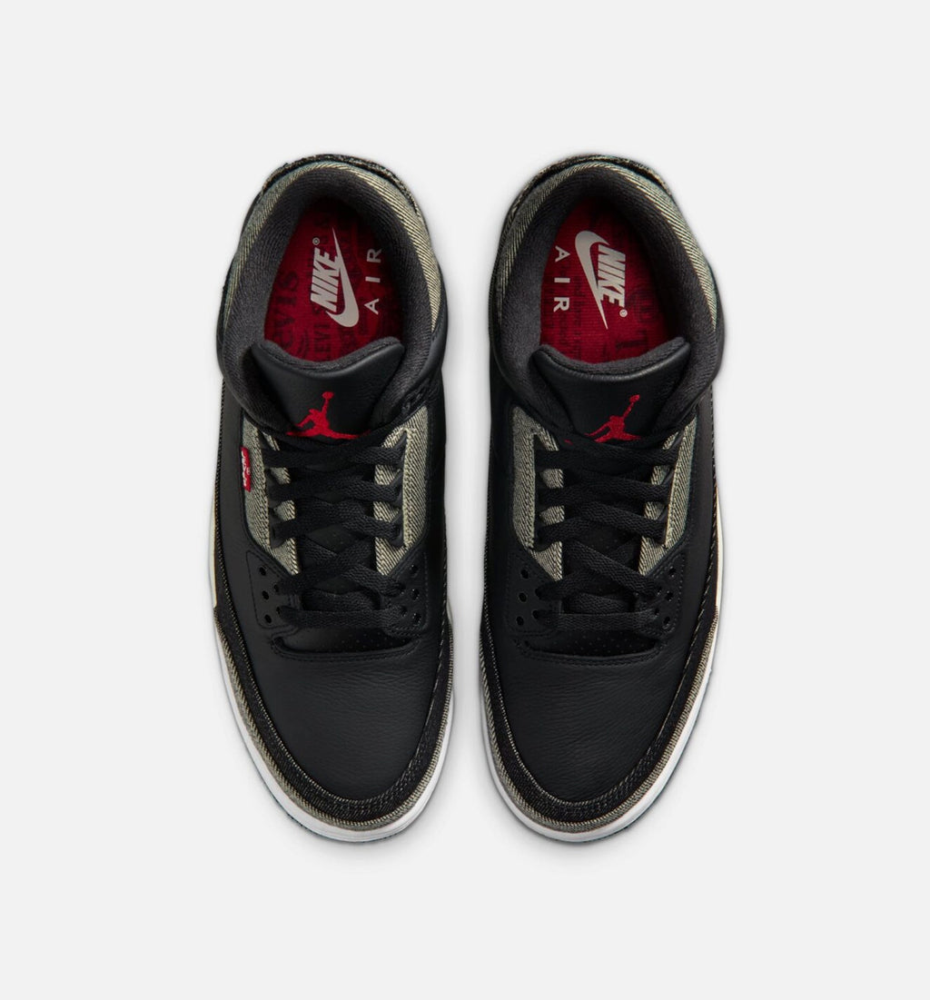 Air Jordan 3 x Levi's Men's Lifestyle Shoe - Denim/Black/Gym Red