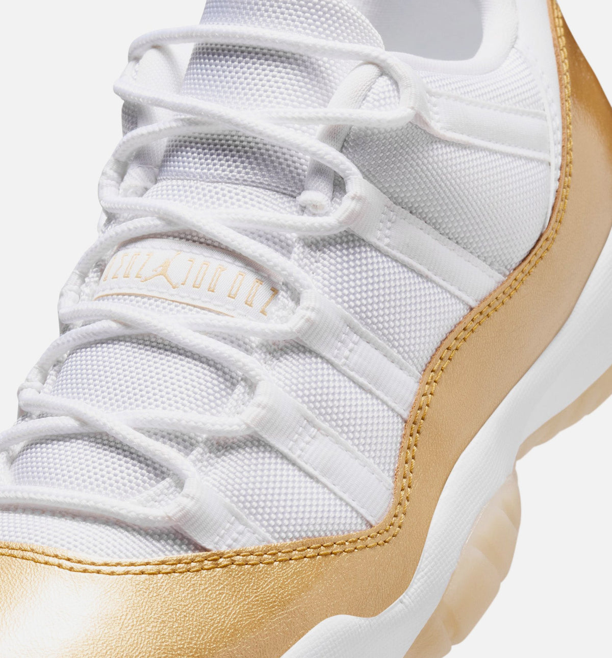 Air Jordan 11 Retro Low Mother's Day Women's Lifestyle Shoe - White/Metallic Gold/Team Gold