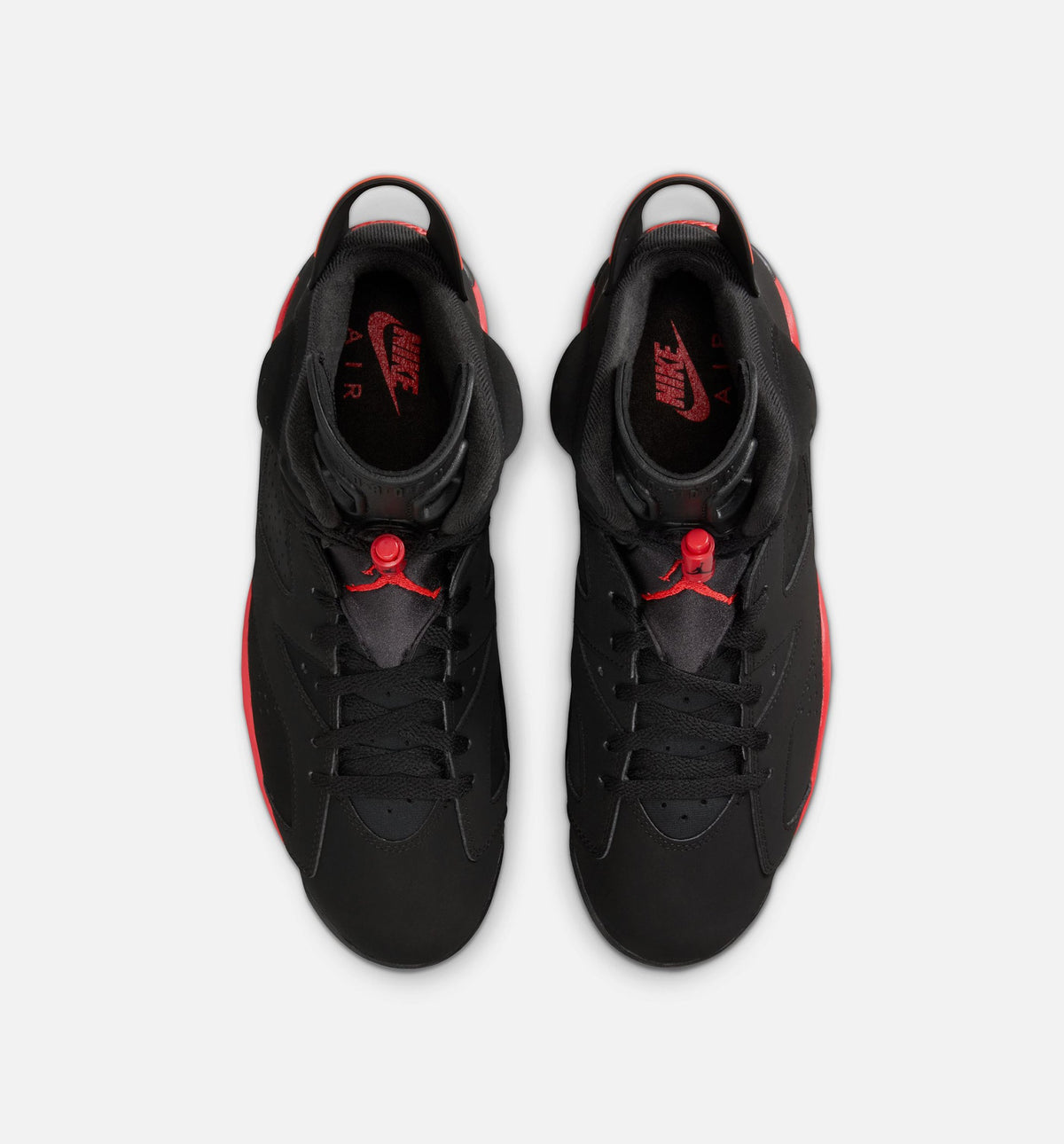 Air Jordan 6 Retro Infrared Salesman Men's Lifestyle Shoe - Black/Light Crimson