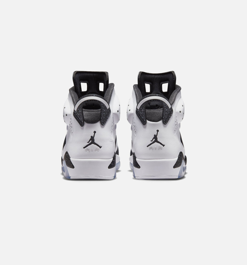 Air Jordan 6 Retro Black and White Men's Lifestyle Shoe - Black/White