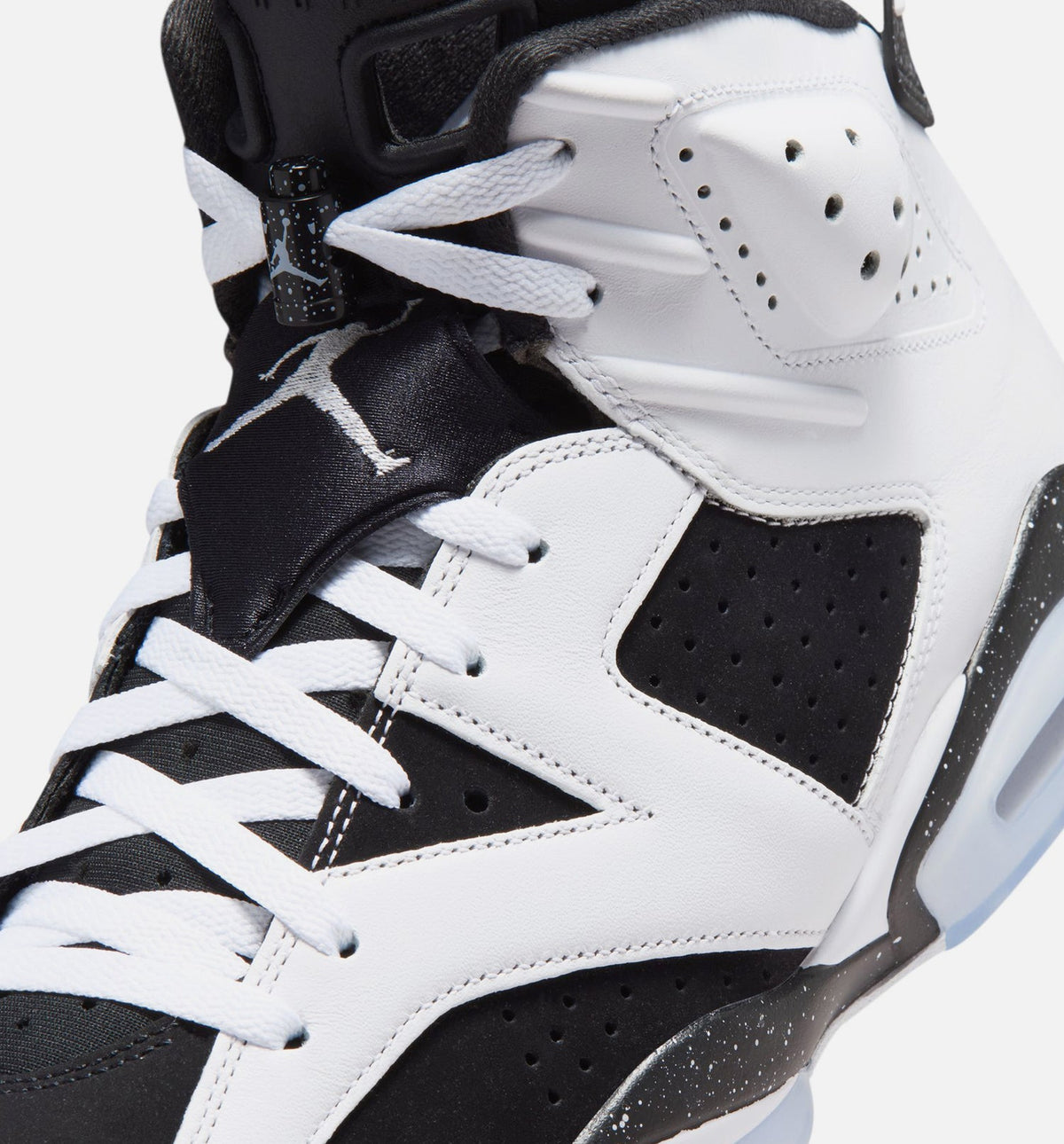 Air Jordan 6 Retro Black and White Men's Lifestyle Shoe - Black/White