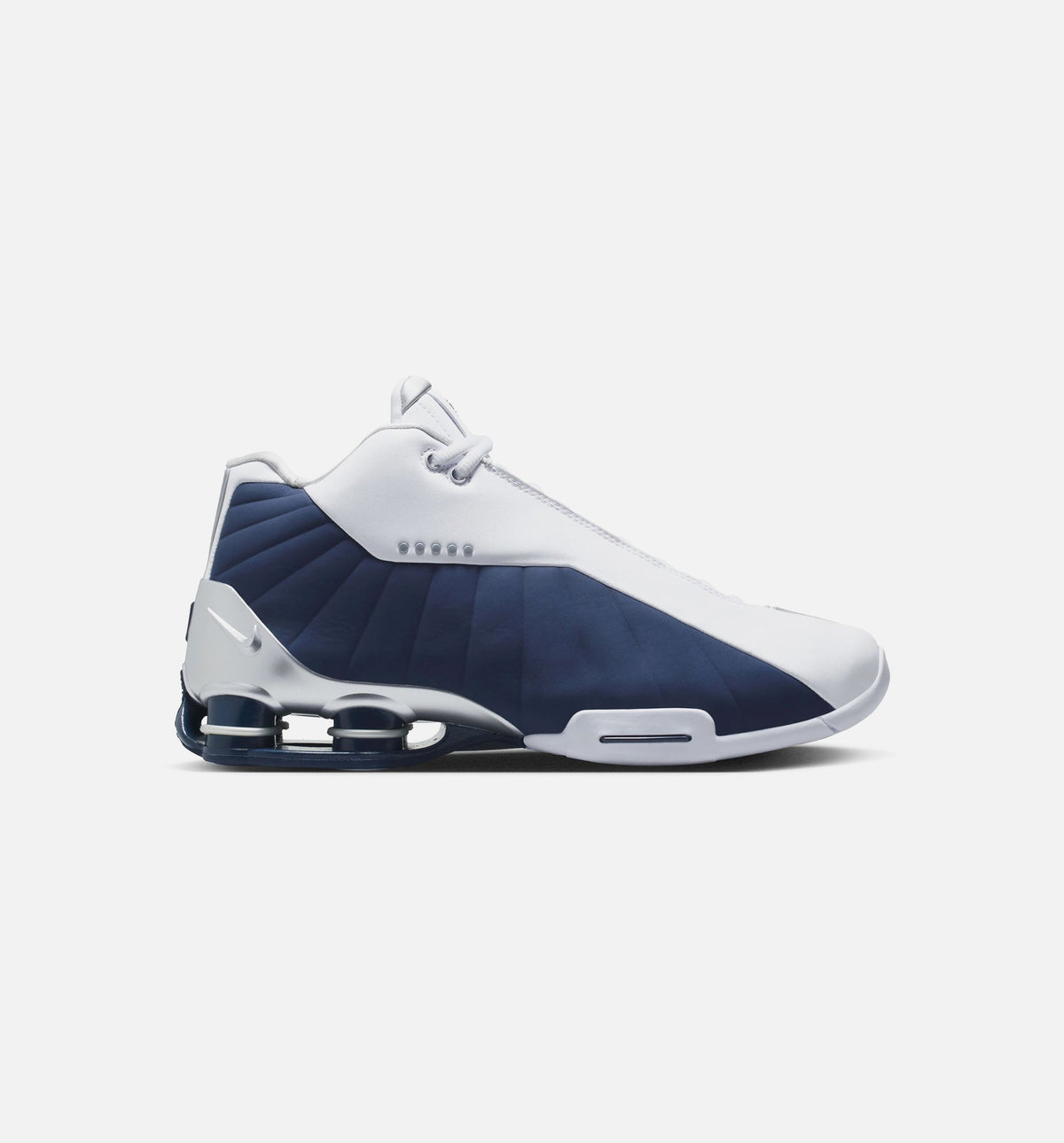 Shox BB4 Olympic Men's Lifestyle Shoe - White/Midnight Navy/Metallic Silver