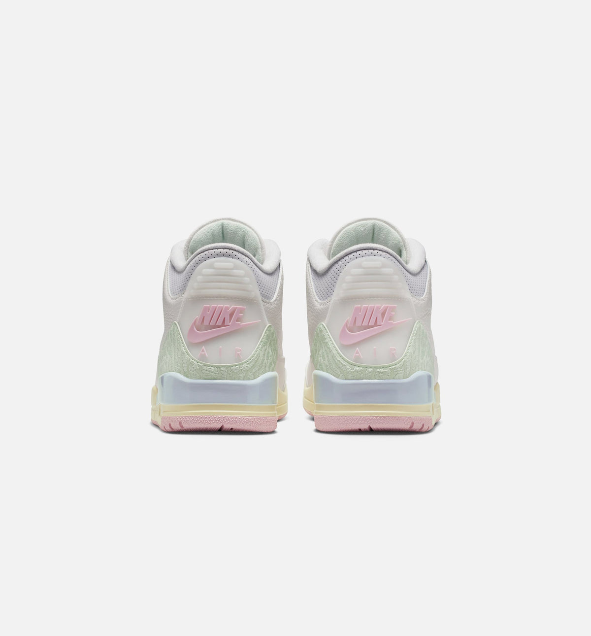 Air Jordan 3 Retro Sail & Jade Aura Men's Shoe - Sail/Jade Aura/Aura/Iced Carmine