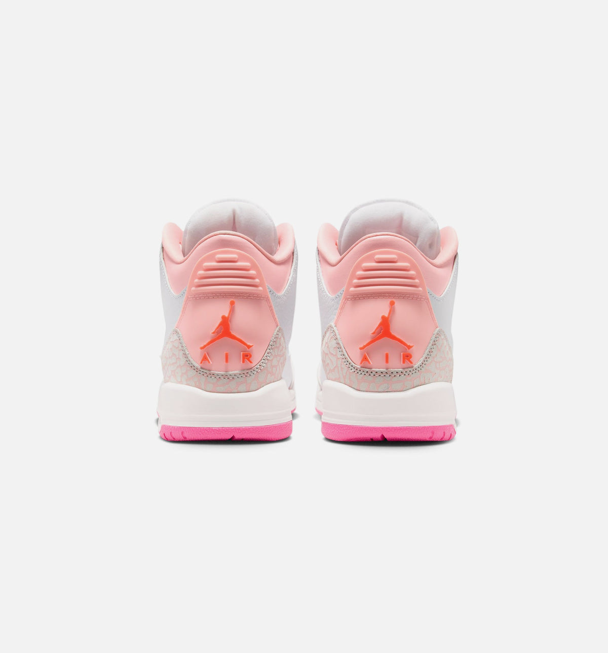Air Jordan 3 Retro Spring Flowers Grade School Shoe - Pearl Pink/Pink Bloom/Pink Glow/Hyper Orange