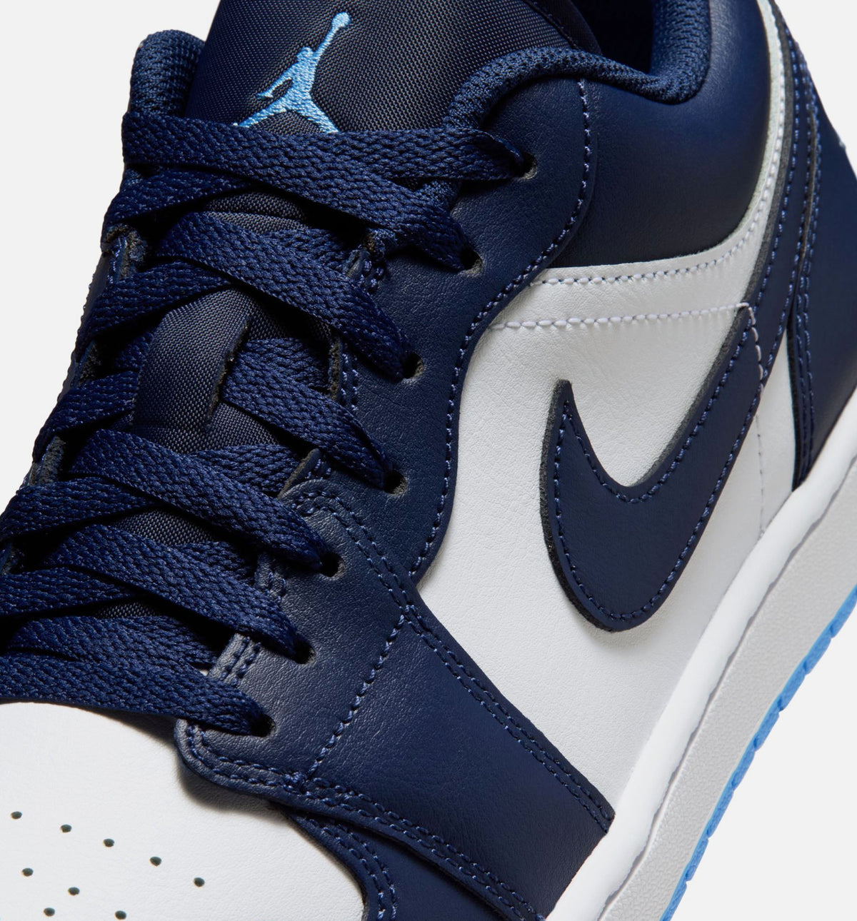 Air Jordan 1 Low Men's Shoes - Midnight Navy/University Blue/White