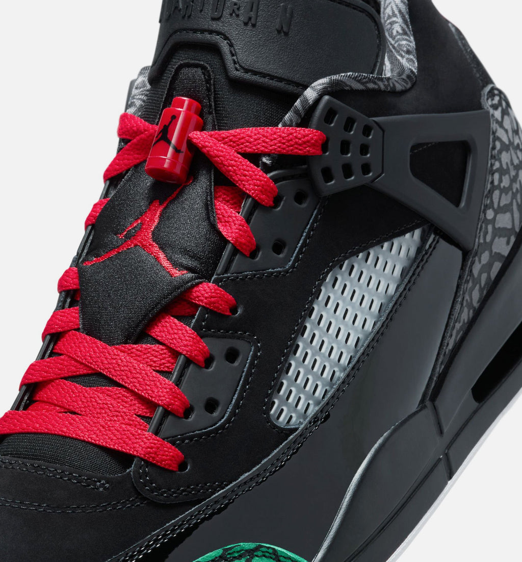 Spizike Low Men's Lifestyle Shoe - Black/Classic Green/White/Varsity Red