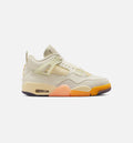 Air Jordan 4 Retro Birds of Paradise Women's Shoe - Coconut Milk/Metallic Gold/Muslin/Bright Mango/Sundial/Black