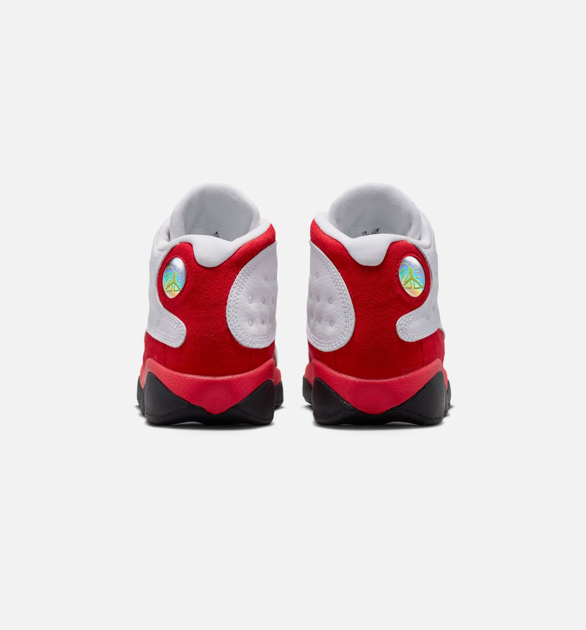 Air Jordan 13 Retro White and University Red Preschool Lifestyle Shoe - White/Black/True Red
