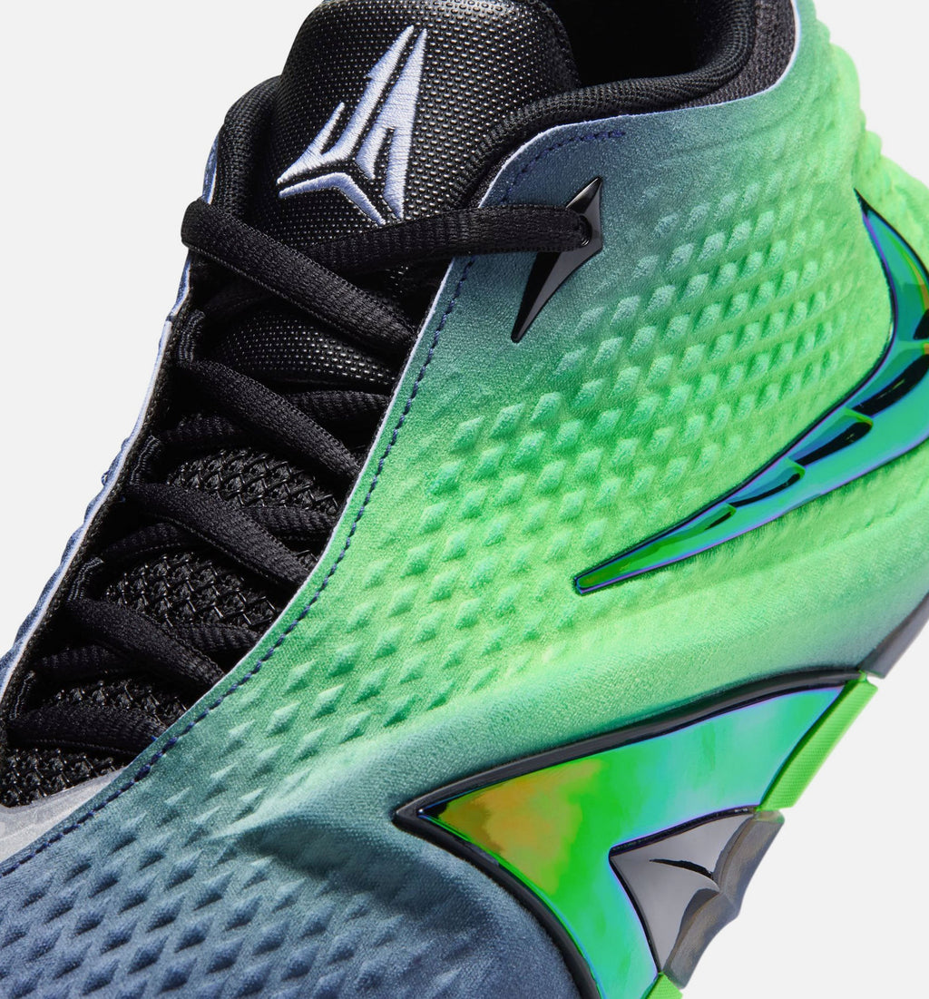 Ja 4 Nightmare Men's Lifestyle Shoe - Obsidian/Black/Voltage Green/Metallic Silver